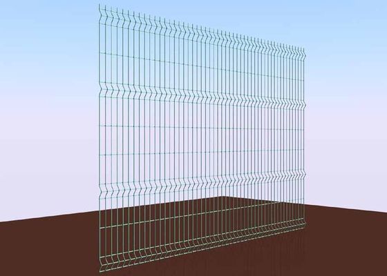 壁によって電流を通される金網の塀は最高に増強します55MM X 100MMをパネルをはめます