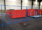 Galvanized Construction Site Fencing Strong Strength With Concrete Stands