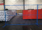 Uniform Mesh Construction Barrier Fence Electro Galvanized Surface Treatment