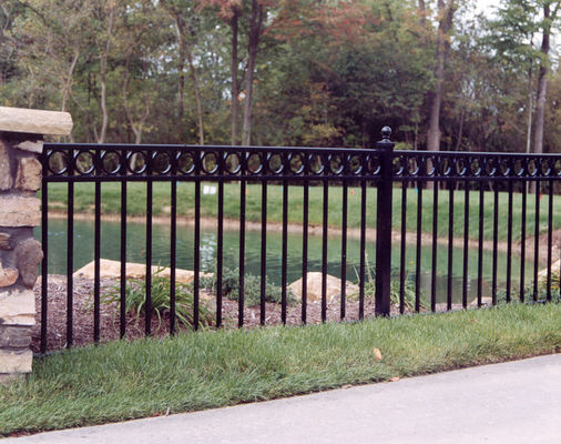 Heavy Duty Iron Wrought Fence Hot Dipped Galvanized